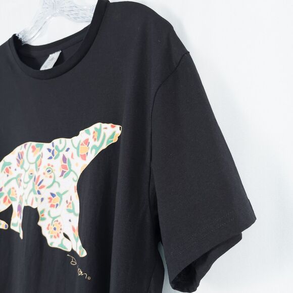 Oscardo Dawn Oman Spring Bear T-Shirt Unisex Medium Cotton Canada Art To Wear - Picture 8 of 13